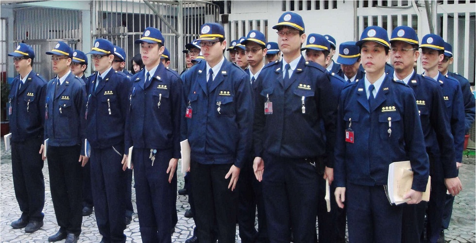 戒護管理集合與勤前教育