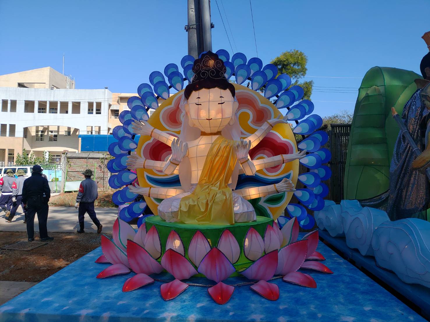 2020 Taiwan Lantern Festival in Taichung，Our Entries Guanyin Chengxiang,